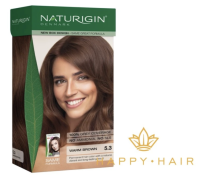 Přírodní světle hnědá barva na vlasy s teplým odleskem - NATURIGIN Warm Brown 5.3_small